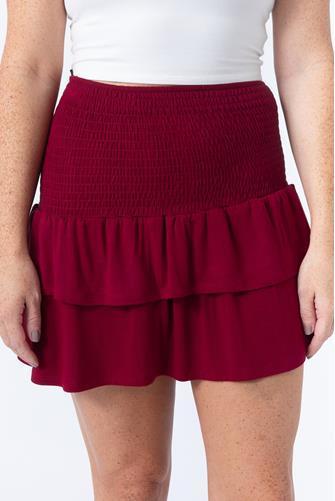 Valentina Knit Skirt WINE