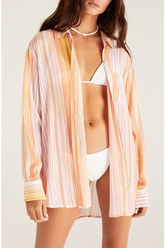 Poolside Rainbow Shirt PARADISE PINK