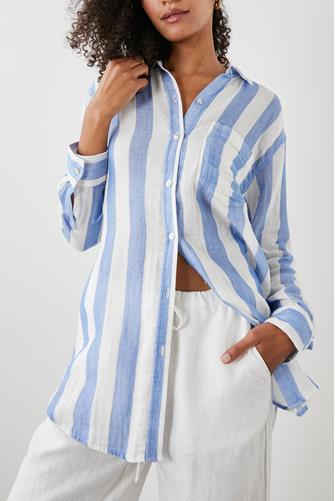 Jaylin Stripe Button Down FERMO STRIPE