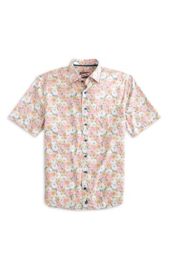 Jens Short Sleeve Floral Shirt CONFETTI