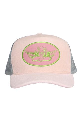 Cancer Terry Trucker Hat SANGRIA