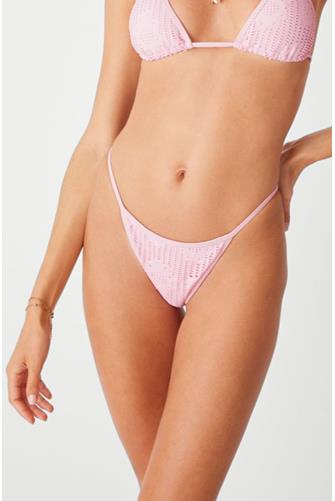 x PAMELA ANDERSON Venice Cheeky Bikini Bottom PINK DREAM