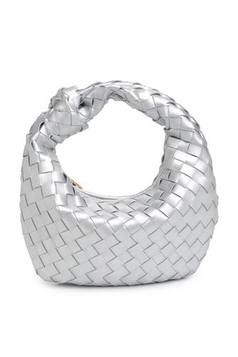 Tracy Silver Quilted Clutch SILVER