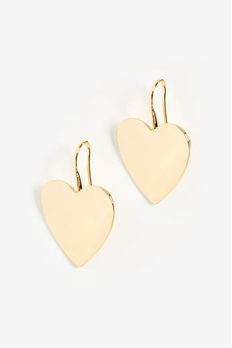 Large Heart Earring GOLD