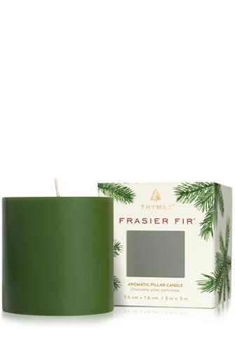 FF Pillar Candle, 3x3 Frasier Fir