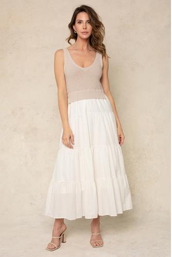 Aries Dress WHITE NATURAL