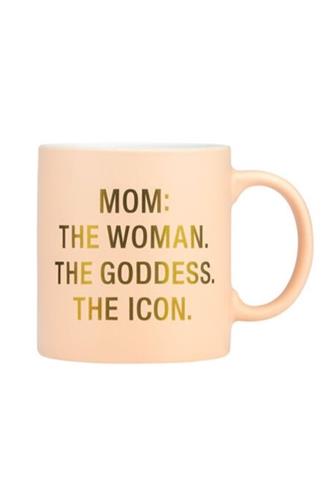 Mom, The Icon Mug PINK