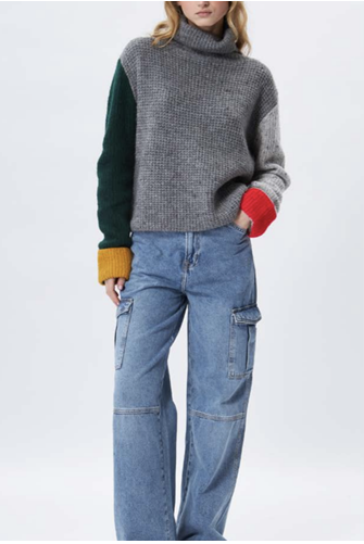 Cruze Colorblock Sweater PANORAMA