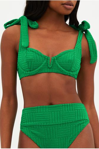 Blair Terry Underwire Top JELLY BEAN GREEN