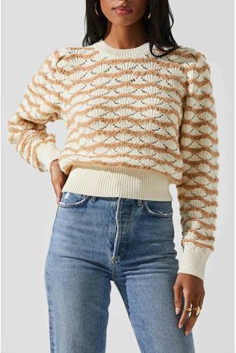 Jaylani Sweater CREAM MOCHA