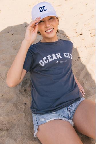 Ocean City Baseball Hat WHITE