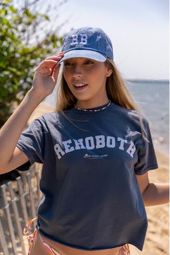 Rehoboth Beach Baseball Hat DENIM