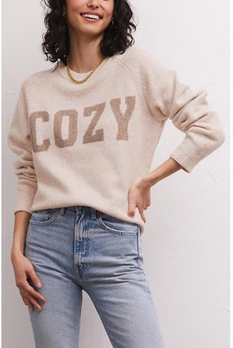 Lizzy Cozy Sweater LIGHT OATMEAL HTR