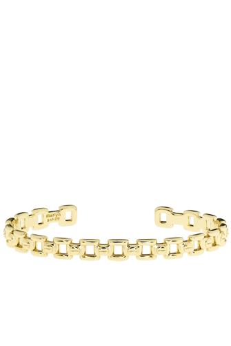 Square Link Cuff Bracelet GOLD