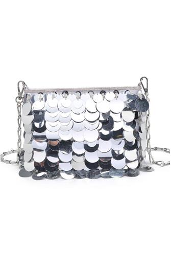 Gemma Large Paillete Silver silver