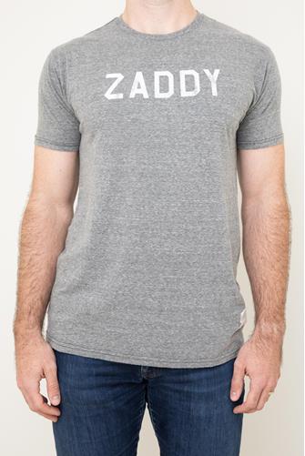Zaddy T-Shirt STREAKY GREY