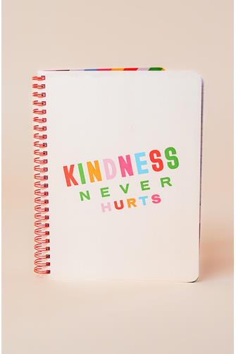 Kindness Never Hurts Mini Notebook MULTI