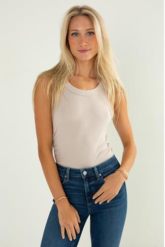 Ella Shine Tank CEMENT