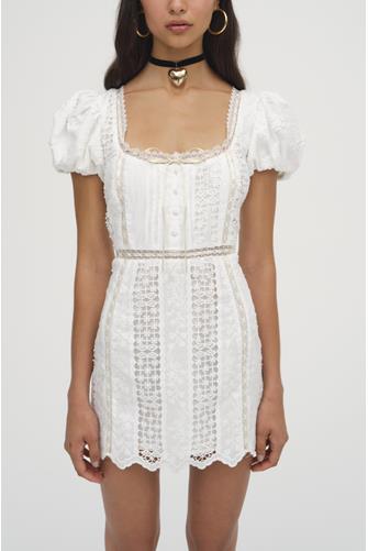 Tracy Mini Dress WHITE