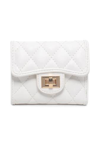 Shantel Quilted Wallet WHITE