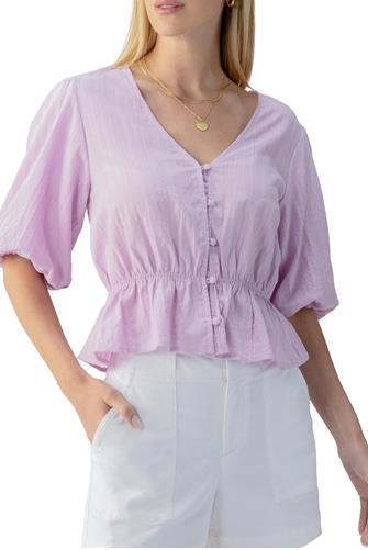 Eyelet Button Front IRIS
