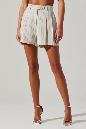 Preston Shorts NATURAL BLACK STRIPE