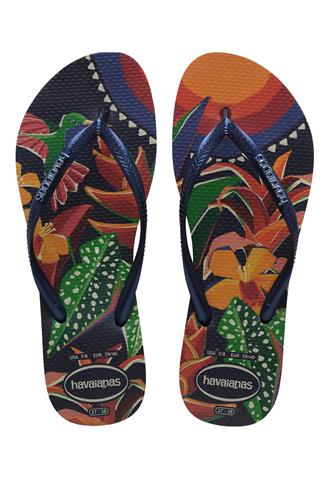 Slim Tropical Sandal NAVY-4368