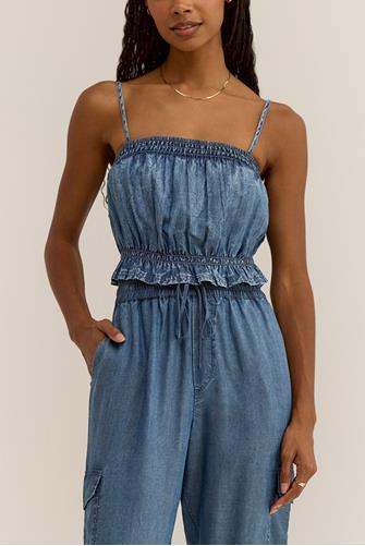 Rivina Chambray Tank WASHED CHAMBRAY