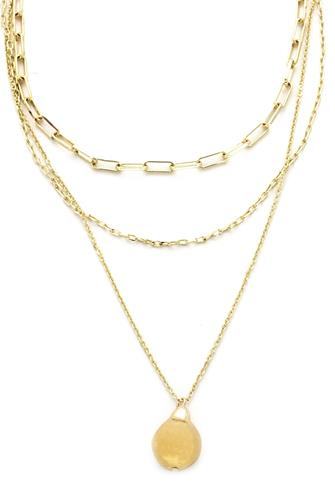 3 Layer Necklace GOLD