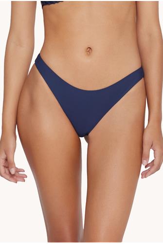 Basic Ruched Full Hipster - Navy NAVY