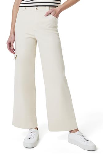 Stretch Twill Cropped Trouser Eggshell