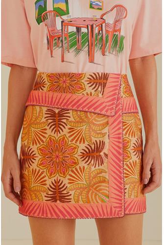 Palms Scarf Skirts PALM SCARF