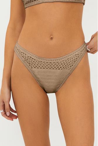 Crochet Kaylin Hipster Bottom TAN