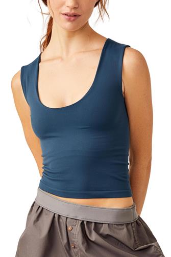 Clean Lines Muscle Cami NAVY