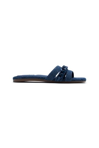 Kieryn Flat Sandal BLUE JEAN
