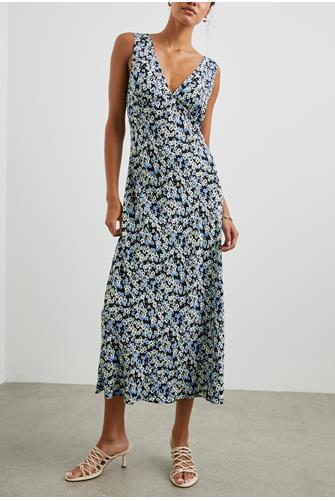Audrina Dress MIDNIGHT MEADOW FLORAL