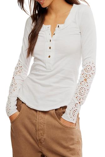 Our Song Henley Cuff IVORY