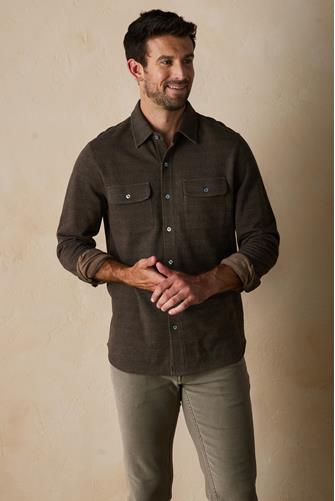 Textured Knit Shirt JAVA