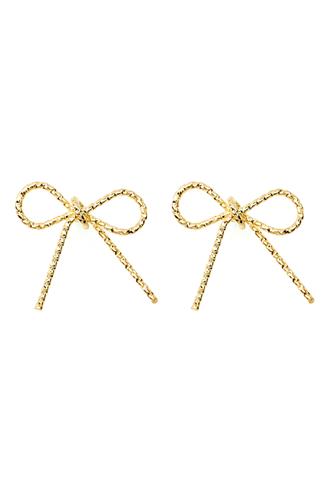 Bow Earrings GOLD