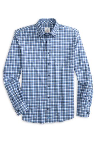 Tally Plaid Woven VICTORY BLUE
