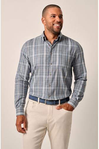 Matthew Plaid Woven LIGHT GRAY