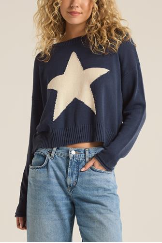 Sienna Star Sweater MIDNIGHT