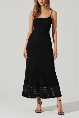 Renaisse Maxi Dress BLACK