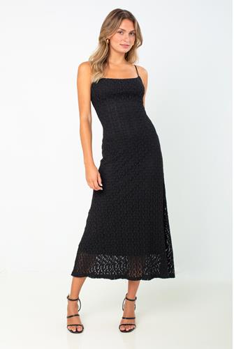 Renaisse Maxi Dress BLACK