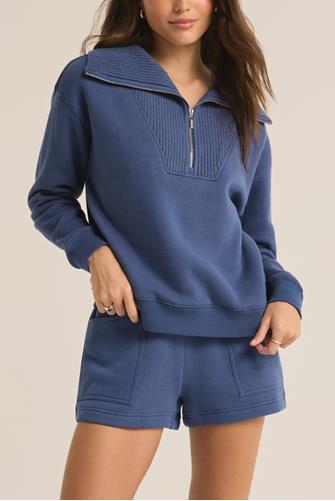 Sonata Fleece Sweatshirt TRUE NAVY