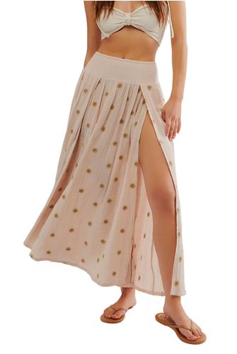 Real Love Maxi Skirt Crystal Gray