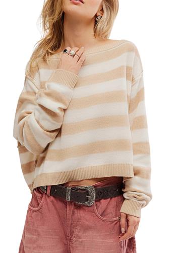 Wtf Into The Blue Pullover IVORY COMBO