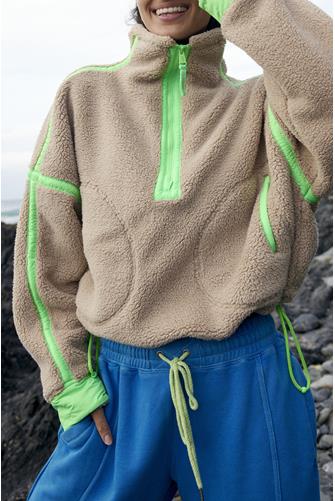 Mountain High 1/2 Zip CLAY COMBO