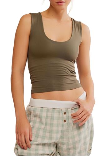 Clean Lines Muscle Cami Tarmac