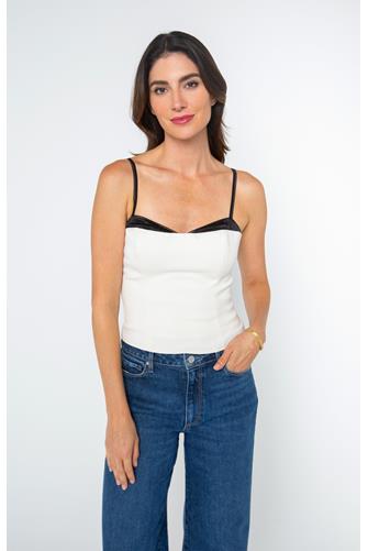 Contrast Corset IVORY